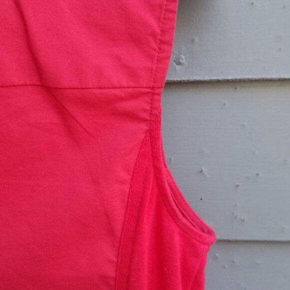 Christopher & Banks Red Sleeveless Button down Size Small - Picture 6 of 11